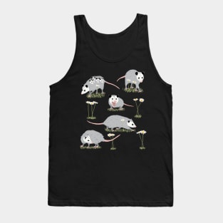 Opossums and Daisies Tank Top